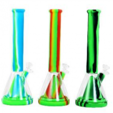 Silicone Water Pipe Beaker Tree Perc Y116TP
